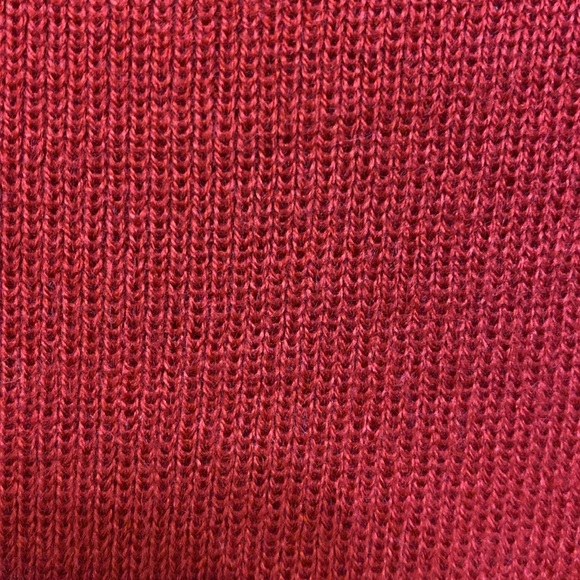 Oversized long sleeves Red & Black Tunic sweater - Size Medium - Picture 5 of 8